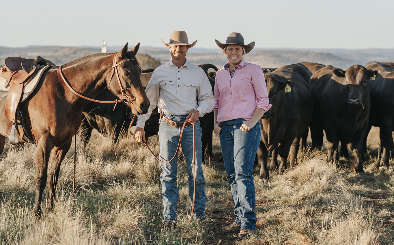 A devastating blaze gave Shelley and Matthew the opportunity to take up natural grazing management