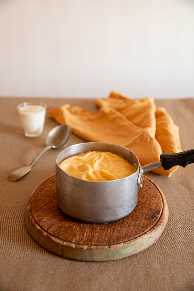 This homemade vanilla custard is the ultimate comfort food