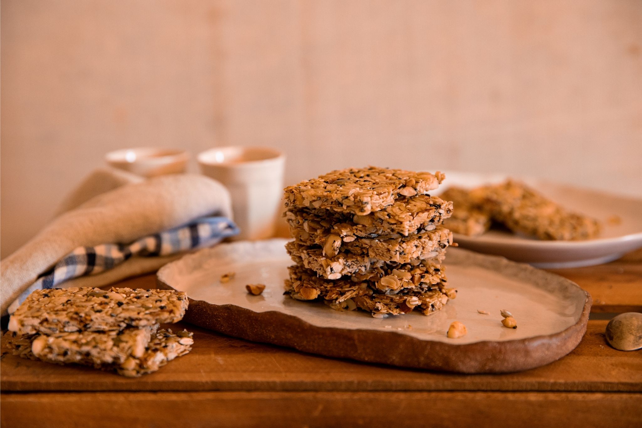 Seedy honey snacks to fill hungry bellies over the school holidays