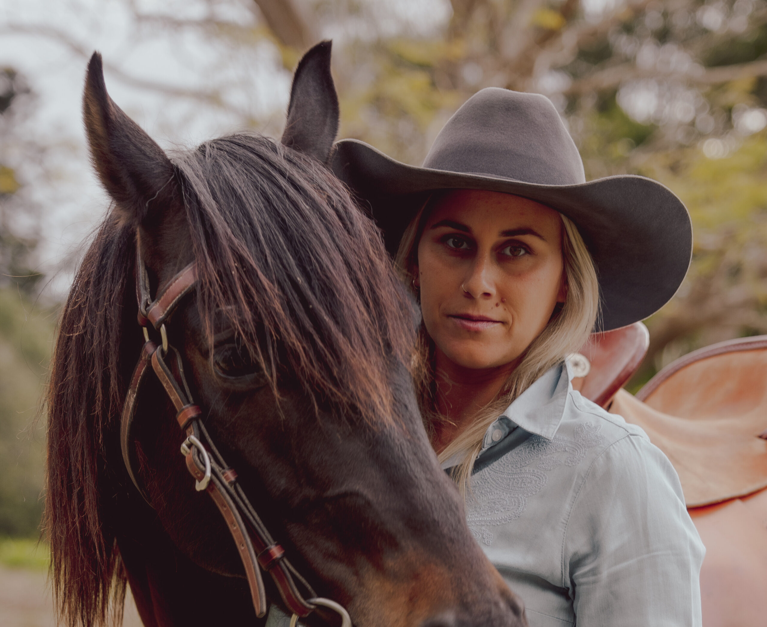 Anna Uhrig started The Brumby Project to train and rehome wild bush horses