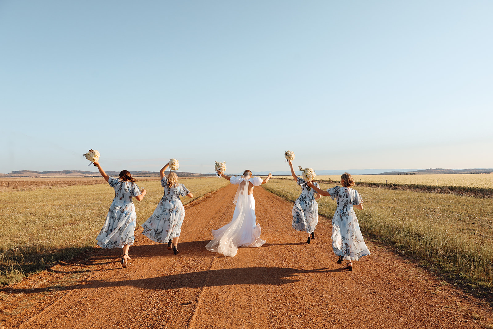 Sally and Wal’s windswept woolshed wedding on the Liverpool Plains