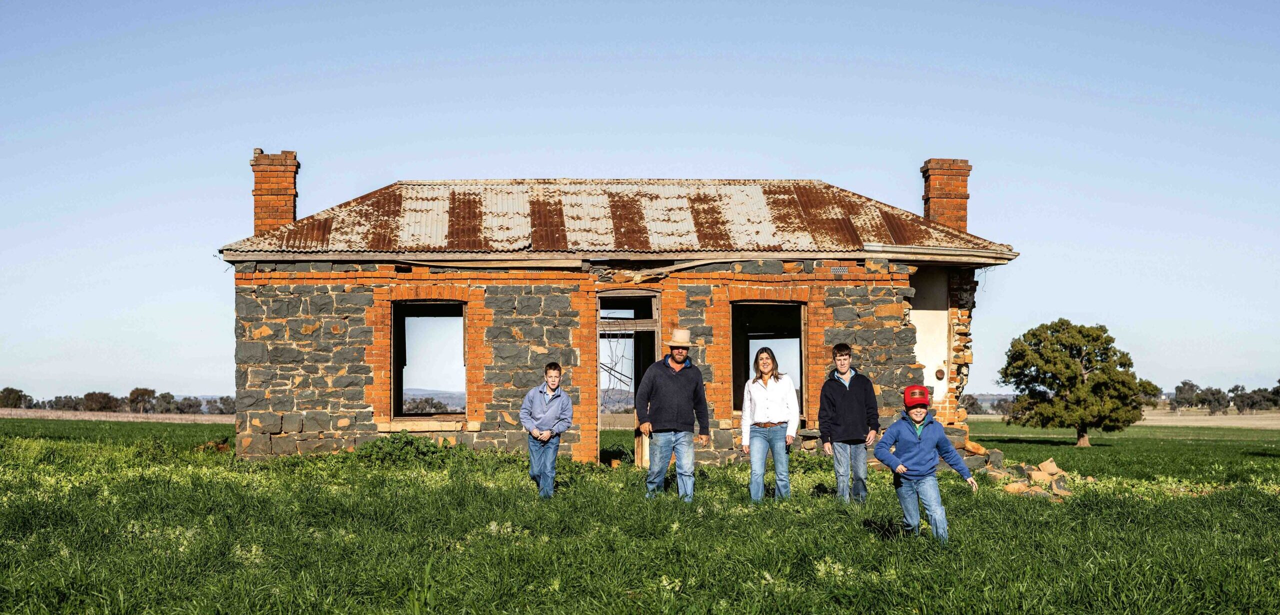 Dannielle Lees is determined to show her kids a world beyond the farm gate