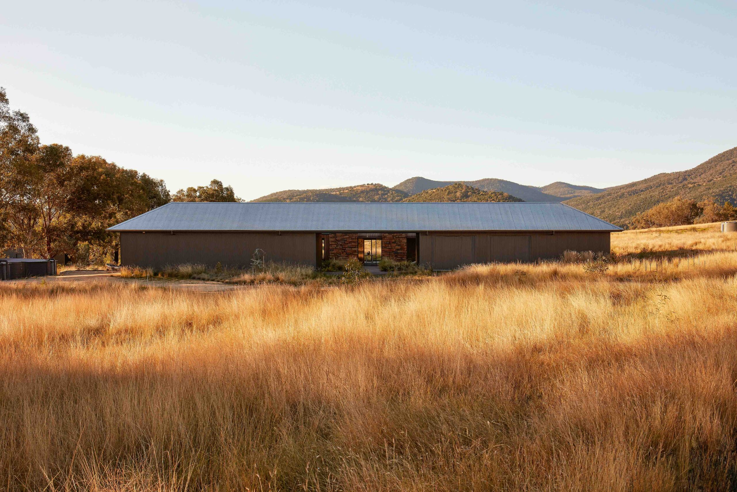 The owners of this Moore Creek home drew inspiration from local farm sheds