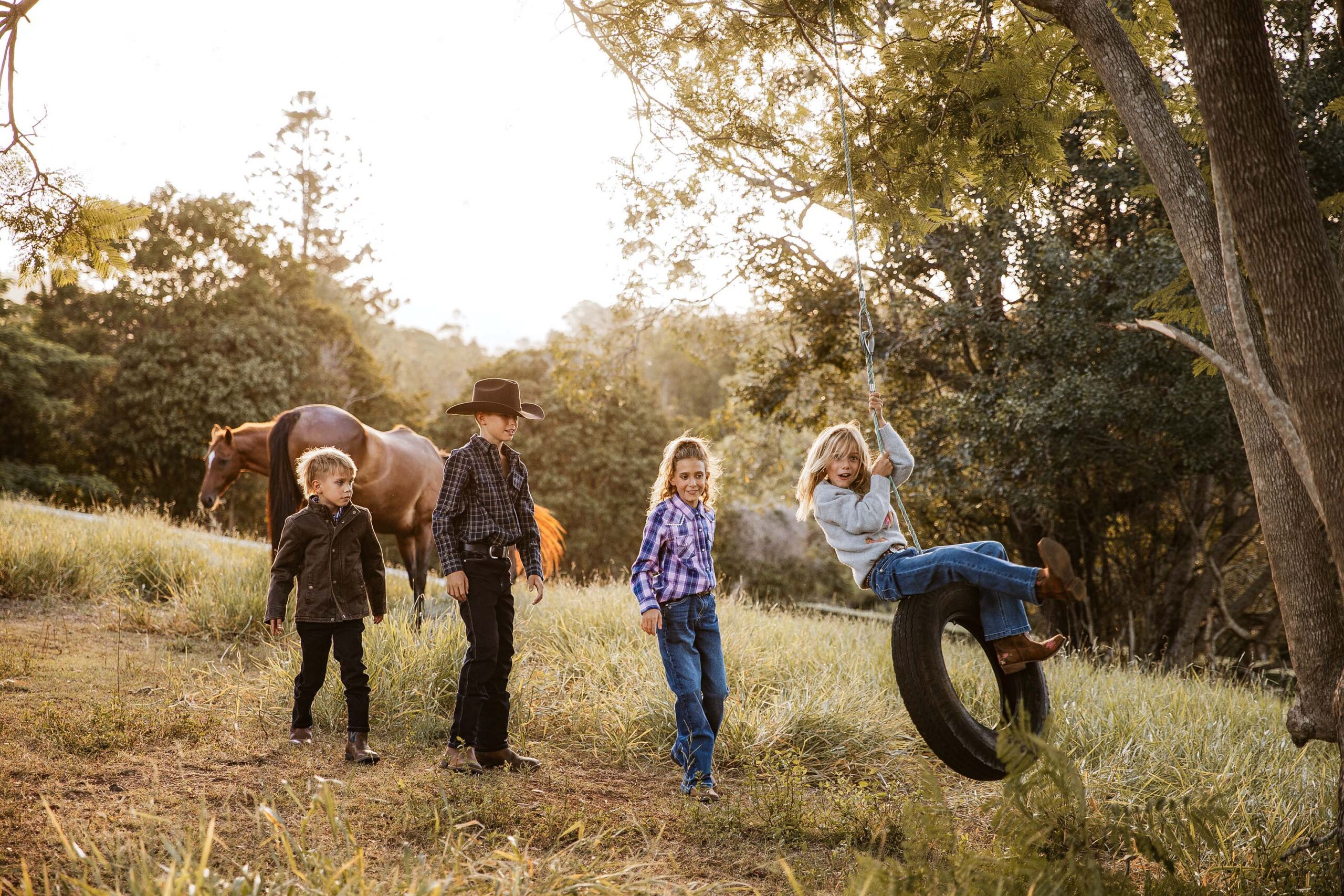Photographer Allie Lee gets in front of the camera for our special Mother’s Day shoot