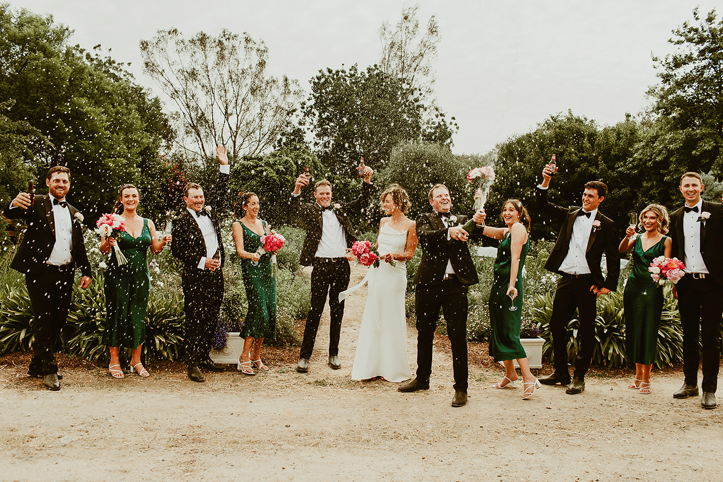 A power outage wasn’t going to derail Bridget and Charlie’s big day