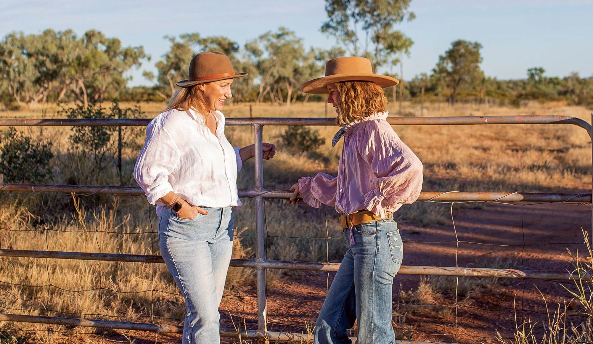 Ruth Chaplain and Em Hacon celebrate the soft side of station life