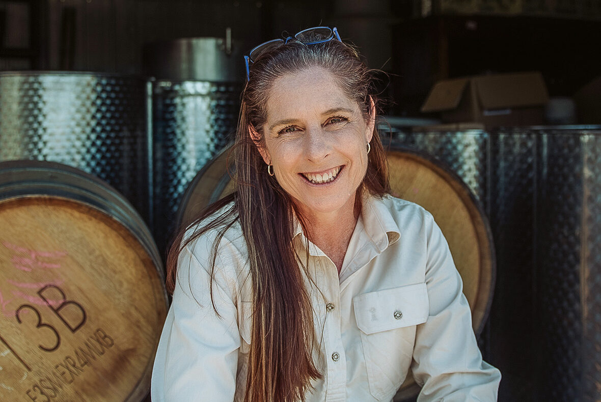 Footballer Kerry O’Brien is taking on the wine world