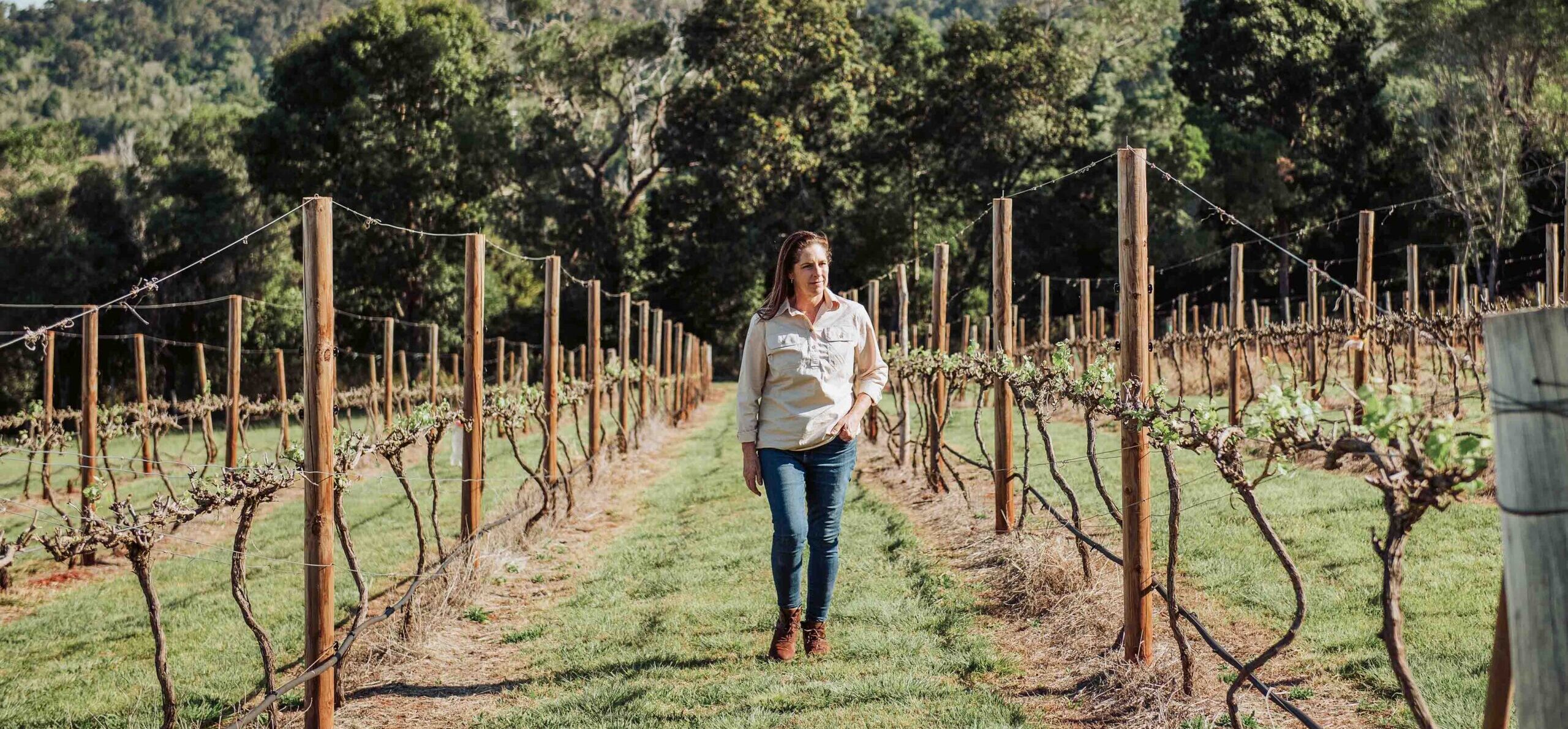 As a footballer, Kerry O’Brien got her big break at 46. Now she’s taking on the wine world