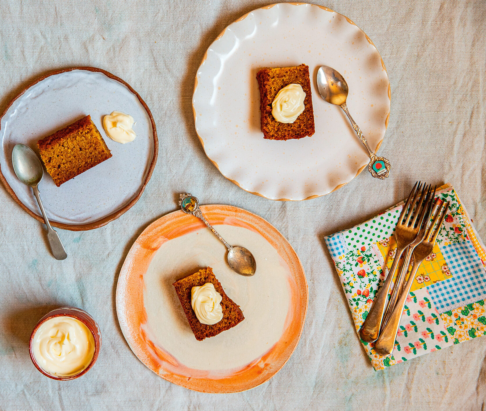 Spiced golden syrup cake and other hearty recipes from Rove Numby