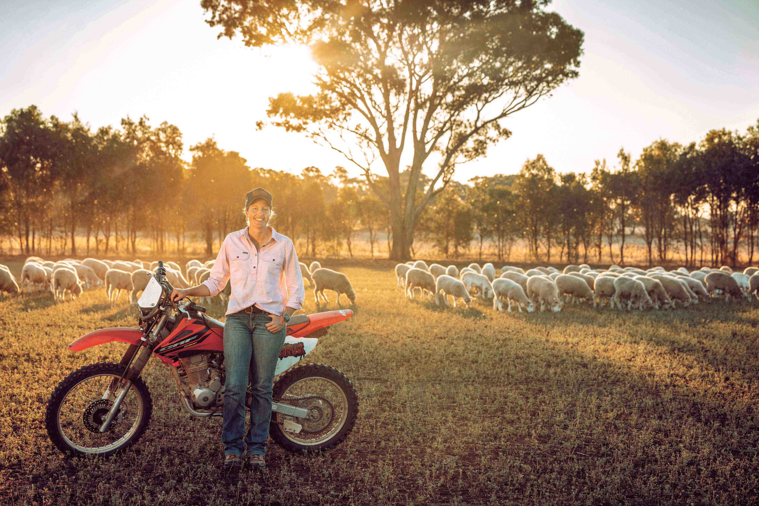 Caitlyn Hiskins traded pharmacology for farming (and never looked back)