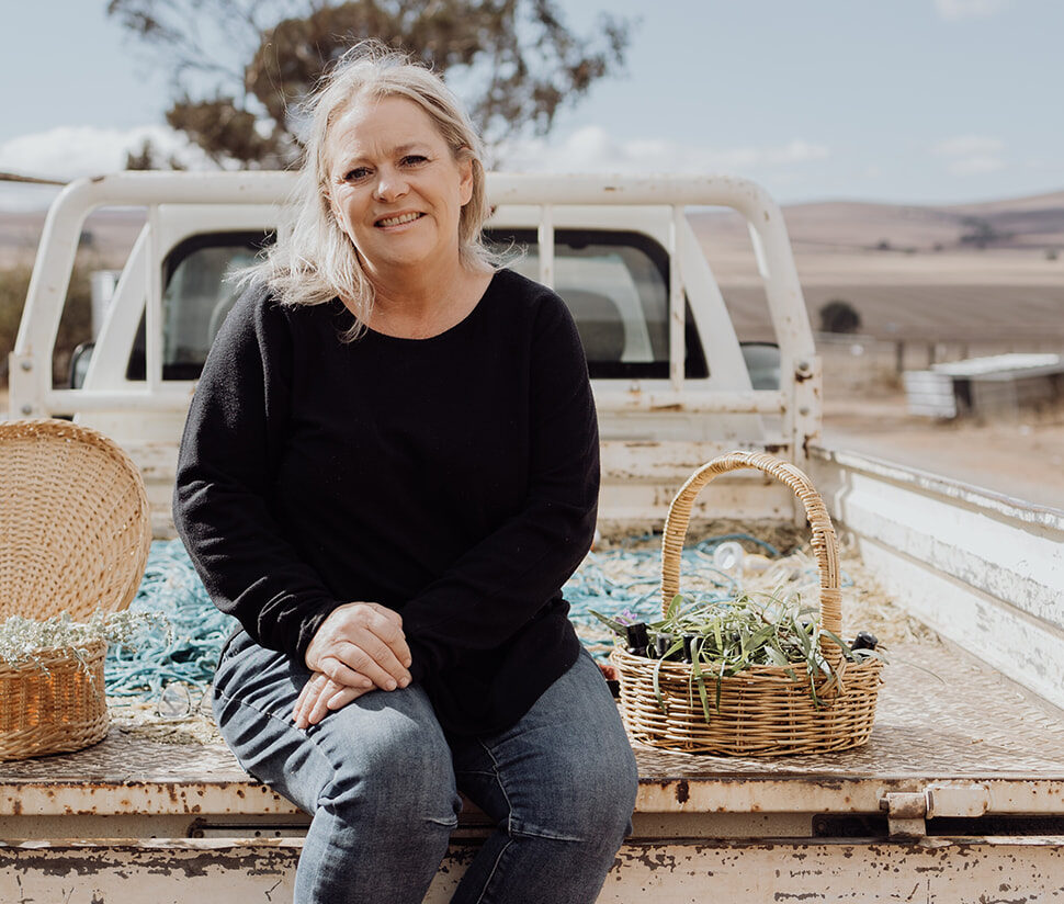 Justine Reynolds makes soothing salves from native bush ingredients