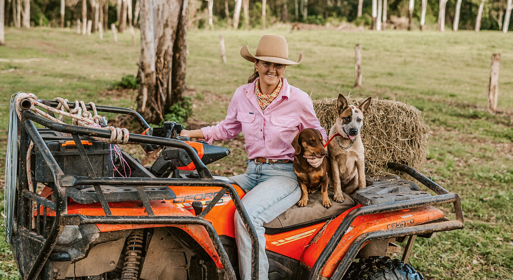 Lisa Fryer traded small-town Ireland for 8000 hectares in Queensland’s Hervey Range